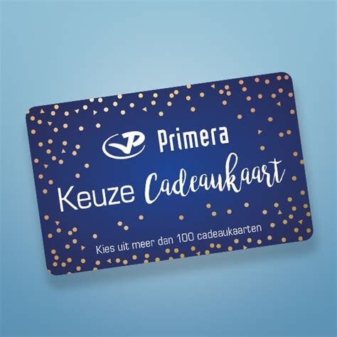 primera keuze cadeaukaart saldo